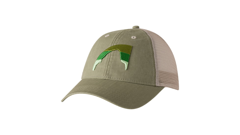 Sunset Peak Trucker Cap - Mens-Pine