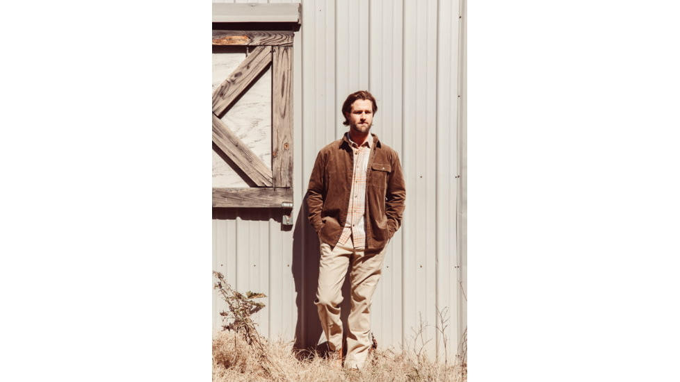 Mountain Khakis Waylon Cord Chore Shirt Relaxed Fit - Mens, Forest Moss, L, N44301FOREST MOSSL