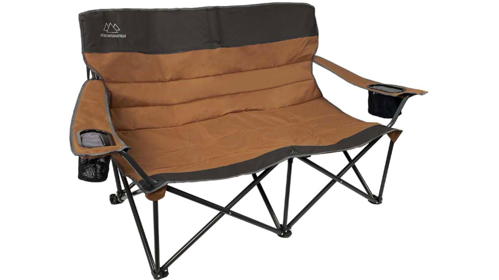 Mountain Summit Gear Quilted Low Loveseat, Brown, MSG-QLSL/BRN