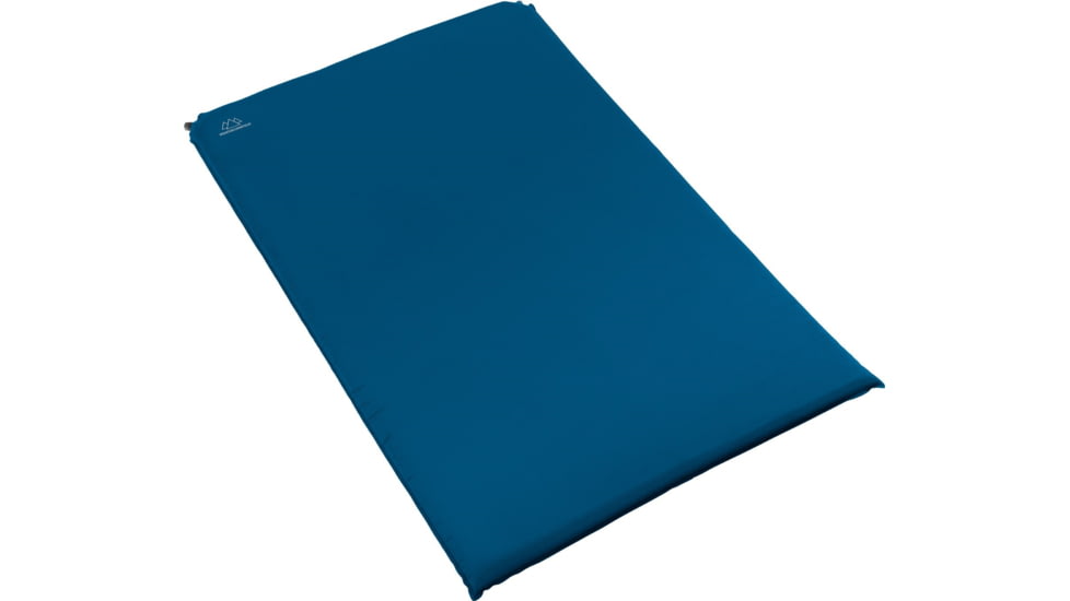 Mountain Summit Gear Self Inflating Camp Double Pad, 2.5 in, Blue, MSG002-DBL2.5