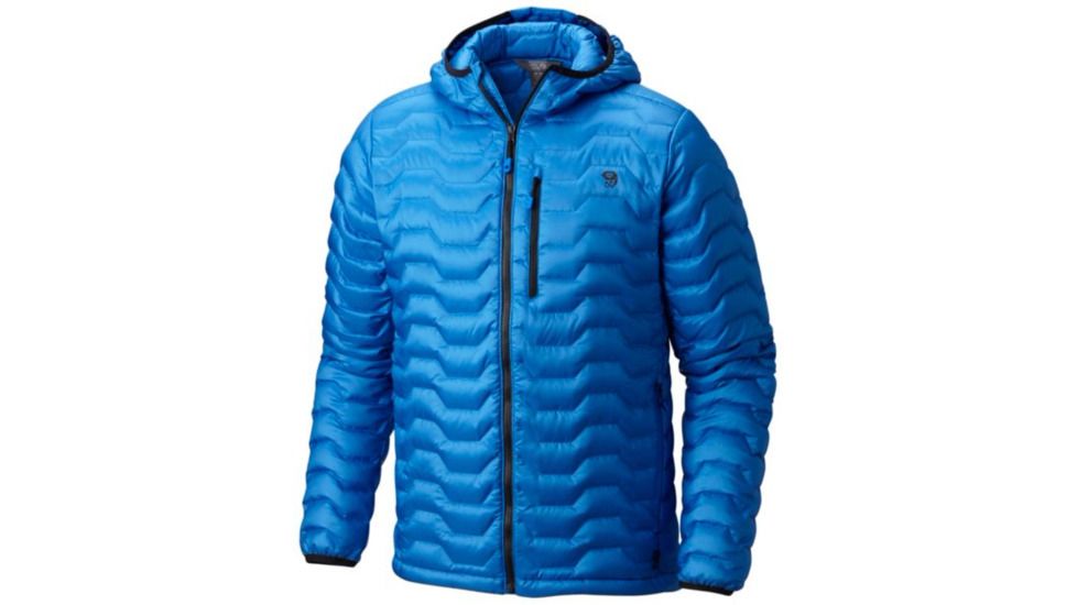 Mountain Hardwear Nitrous Hooded Down M Ja-Altitude Blue, Altitude Blue, L, 1732031438-L