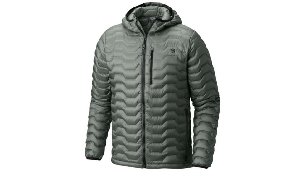 Mountain Hardwear Nitrous Hooded Down M Ja-Green Fade, Green Fade, M, 1732031393-M