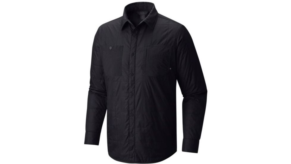 Mountain Hardwear Trekkin Ins M Shacket-Black, Black, L, 1677171010-L