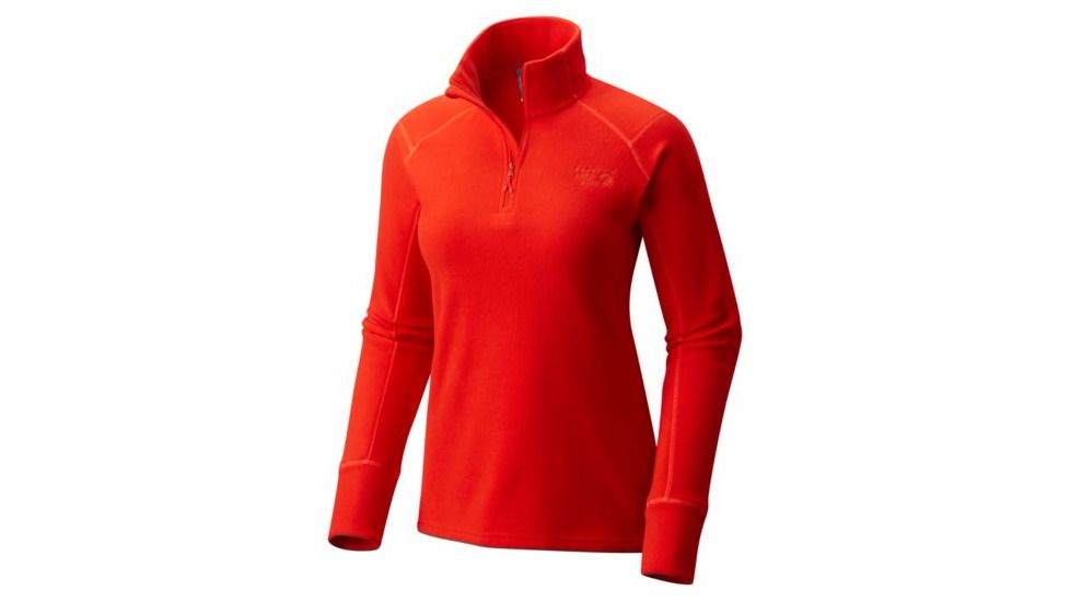 Mountain Hardwear Microchill 2.0 W Zip T-Fiery Red, Fiery Red, M, 1677371636-M