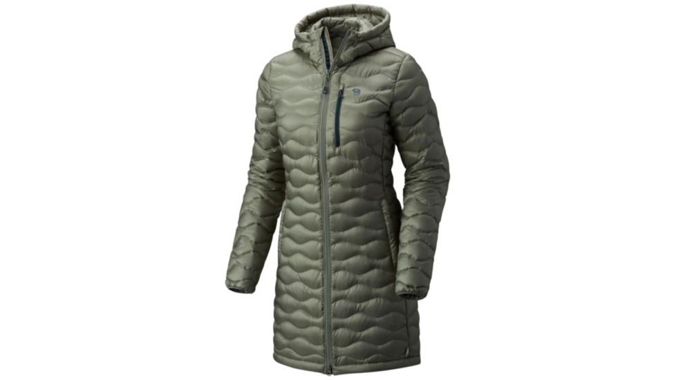 Mountain Hardwear Nitrous Hooded Dwn W Par-Green Fade, Green Fade, S, 1734561393-S
