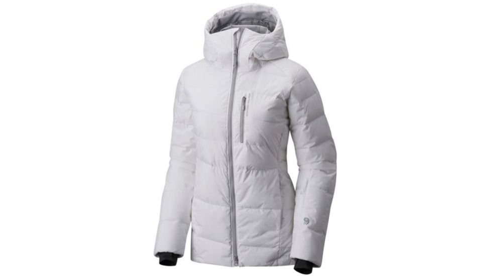 Mountain Hardwear Snowbasin Down W Jacket-White, White, M, 1732181100-M