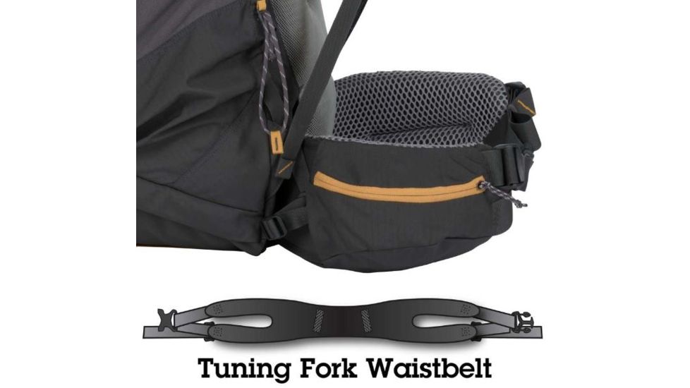 Mountainsmith Apex 60 Liter Backpack, Anvil Gre 16-50160-65