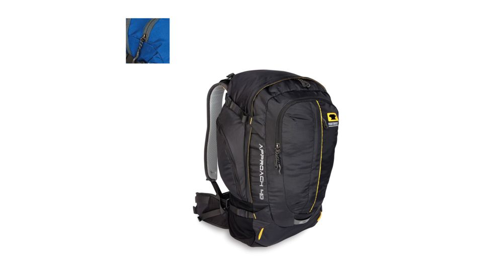 Mountainsmith Approach 40 Short Torso Panel Loader Pack, Midnight Blue 13-50105-63