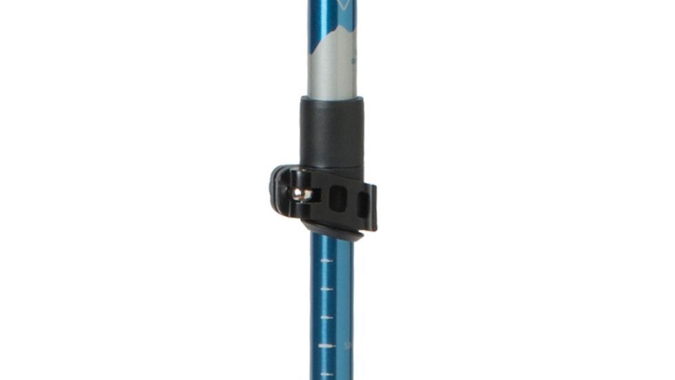 Mountainsmith Dolomite 7075 OLS Trekking Pole, Moroccan Blue, Single, 19-9711-30