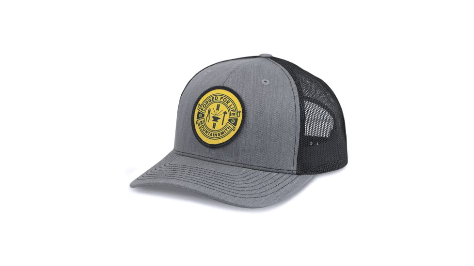 Mountainsmith Forged for Life Hat, Heather Grey/Black, One Size, 18-09991-65