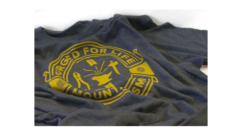 Mountainsmith Forged For Life T-Shirt - Mens, Charcoal Heather, Extra Large, 18-09913-65
