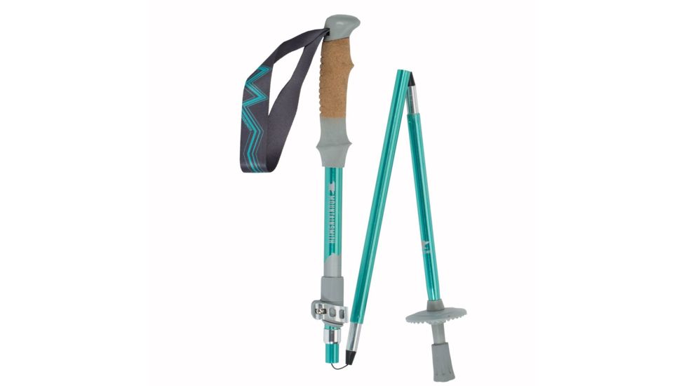 Mountainsmith Halite WSD 7075 Trekking Pole, Capri Blue, Pair, 19-9732-26