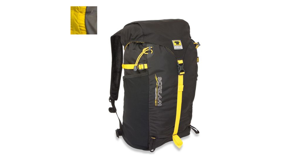 Mountainsmith Scream 25 Travel/Summit Toploader Pack, Golden Yellow 12-70047-43
