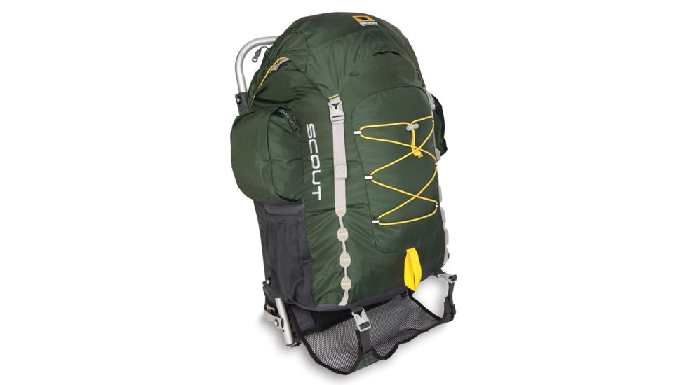 Mountainsmith Youth Scout Large-Capacity External Frame Trail Pack, Evergreen 13-50112-09