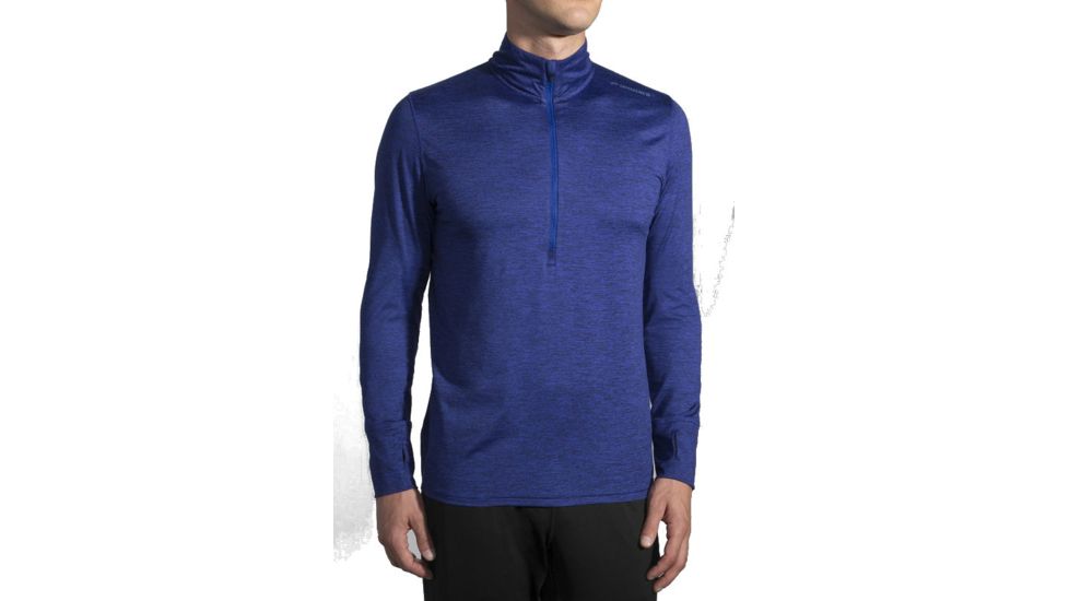 Moving Comfort Dash 1/2 Zip - Men's-Heather Basin-Medium