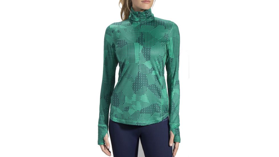 Moving Comfort Dash 1/2 Zip - Women's-Parque Mosiac-Medium