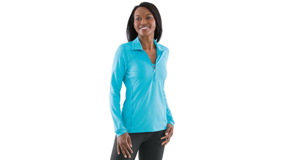 Moving Comfort Dash 1/2 Zip - Women's-Topaz-Medium