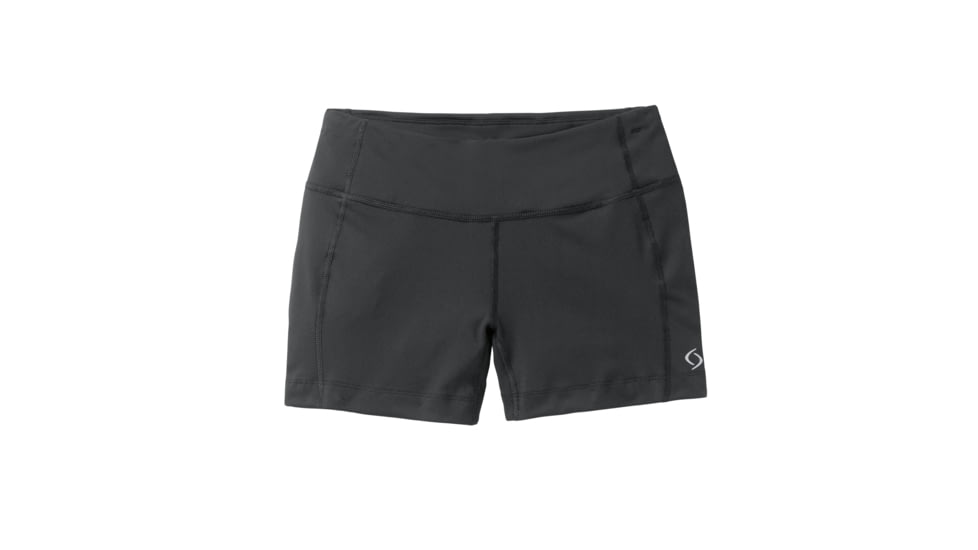 Moving Comfort Endurance 4 Inch Short - Women's-Black-Small