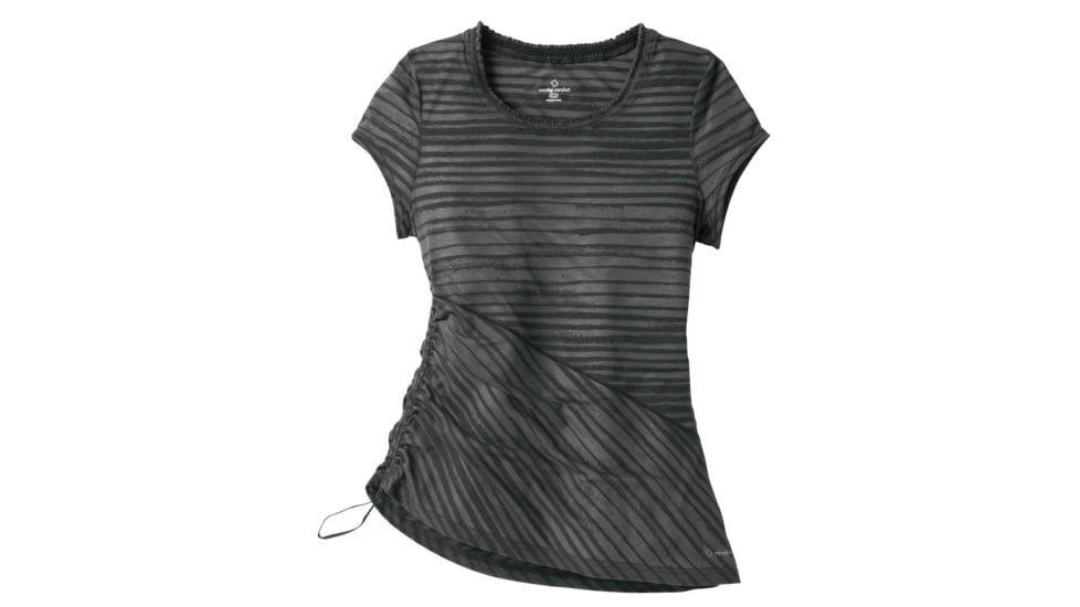 Moving Comfort Flaunt It Tee - Women's-Black-Small