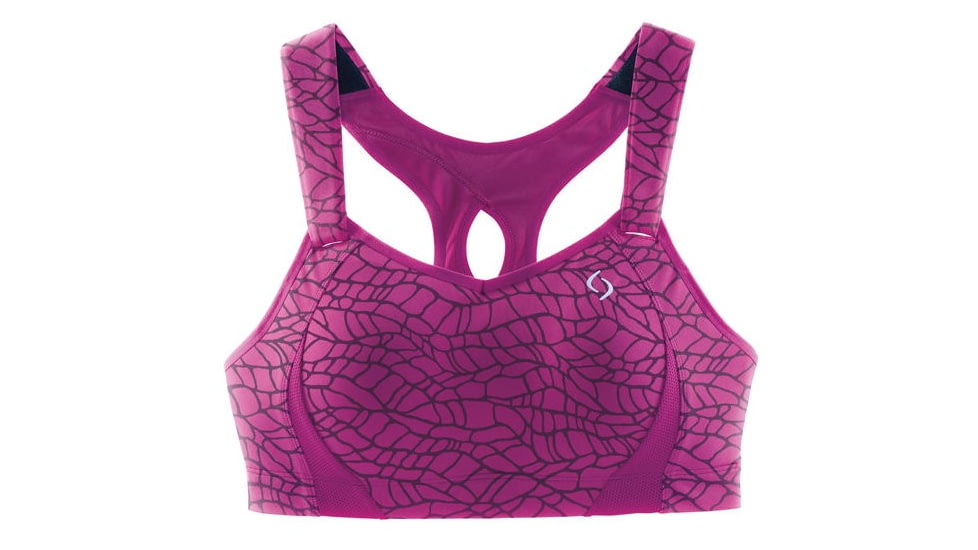 Moving Comfort Juno Bra - Women's-Currant Woven-C-34
