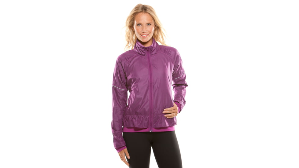 Moving Comfort Sprint Jacket - Women's-Dazzle Crosshatch-Small