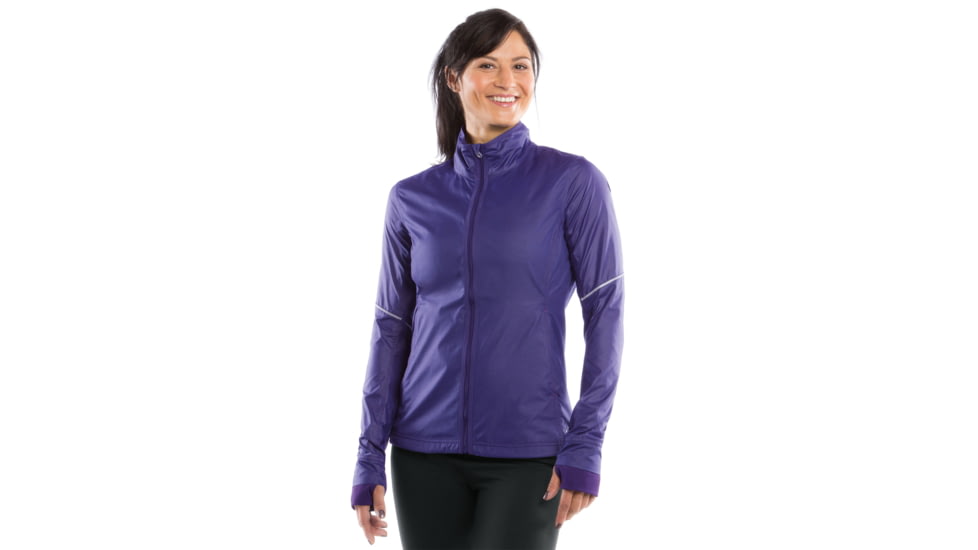 Moving Comfort Sprint Jacket - Women's-Gem Crosshatch-Small