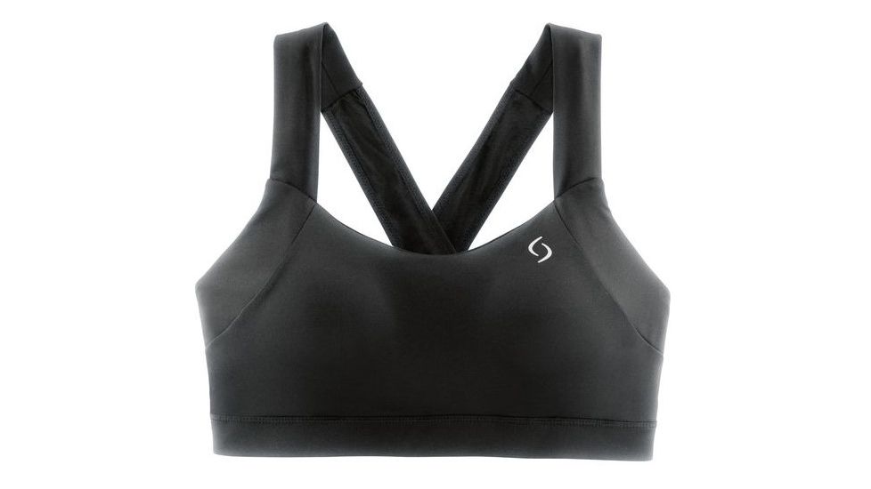 Brooks Moving Comfort UpLift Crossback Bra - Women's, Black, L, 300616001.035