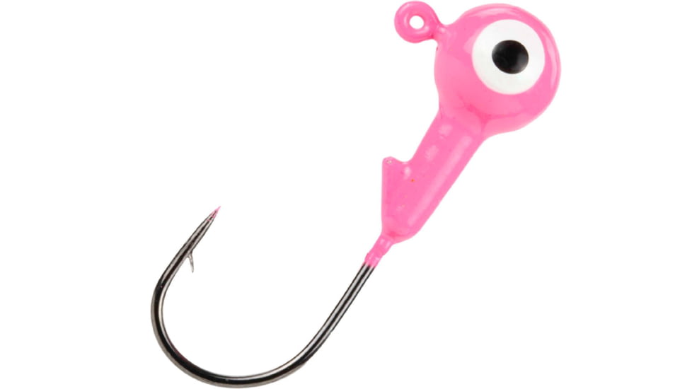 Mr. Crappie Jig Head, 1/16oz, Pink, MRCJH116-98