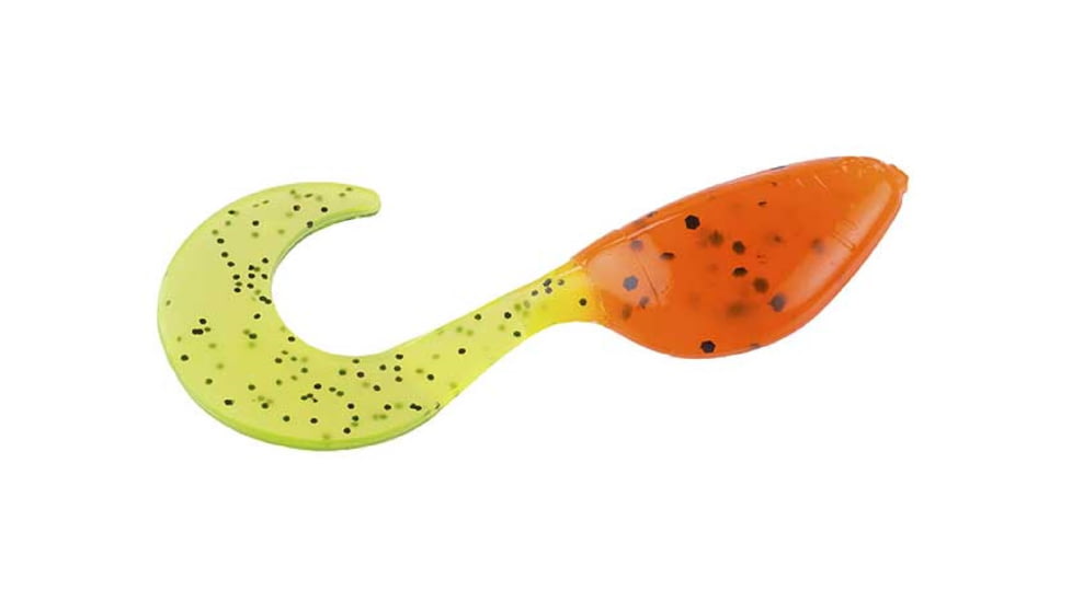 Mr. Crappie by Strike King Shadpole Curlytail, Soft Plastic Curly Tail Grub, Cajun Cricket, 2in, 15-Pack, MRCSPCT-193, MRCSPCT-193