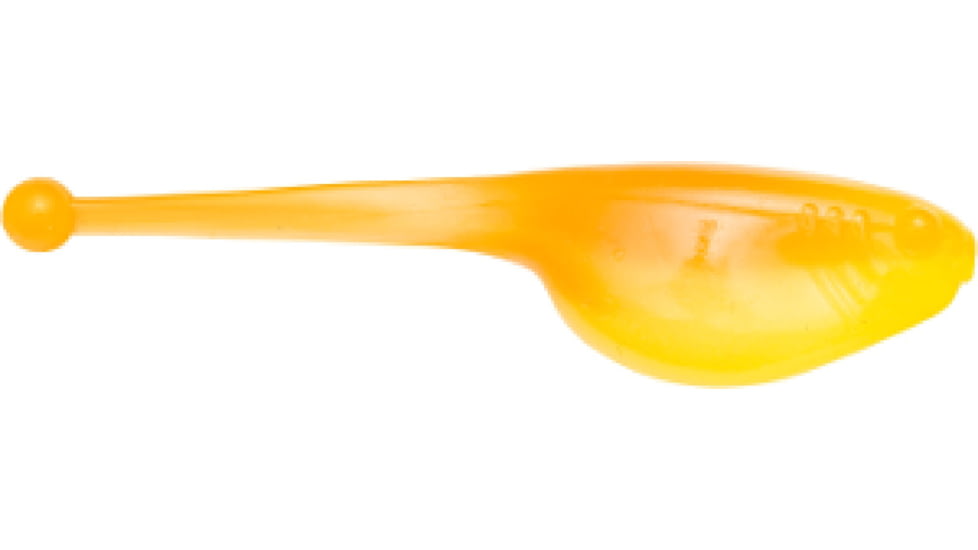 Mr. Crappie Shadpole Glo Soft Bait, Osage Orange Glow, 2in, MRCSP-246G