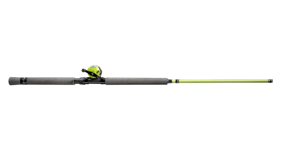 Lew's TP2 Spinning Rod, 7ft, 2-PC HM45 Graphite Rod w/ Medium  and Fast, Winn Dri-Tac Split-Grip, SoftTouch Reel Seat, No Foul Hook Keeper, Black/Gray, TP270MFS-2