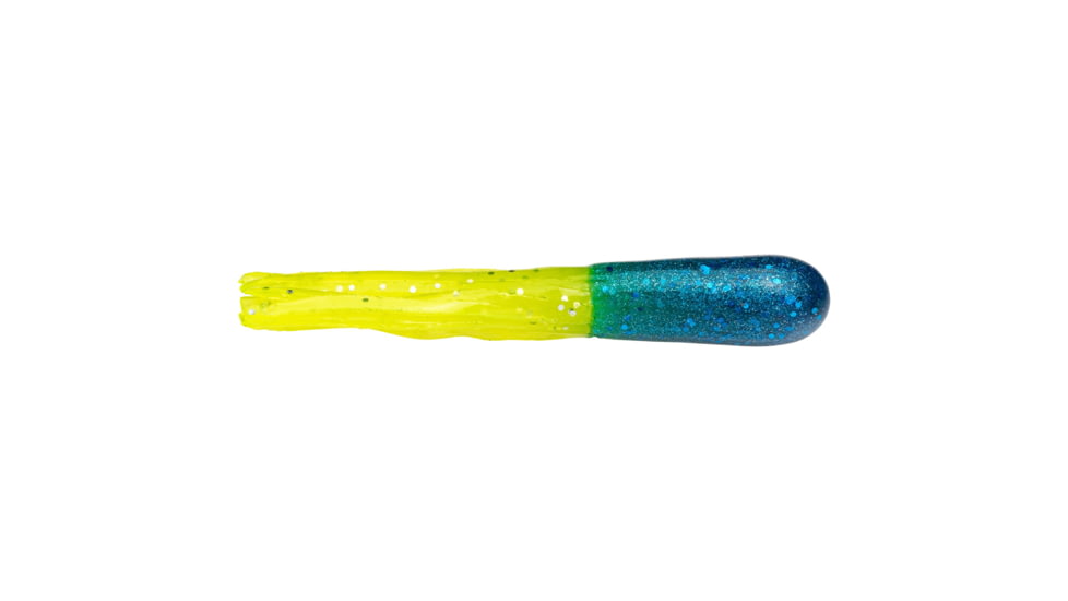 Mr. Crappie Tube Soft Bait, Blue Grass, 2in, MRCT2-181