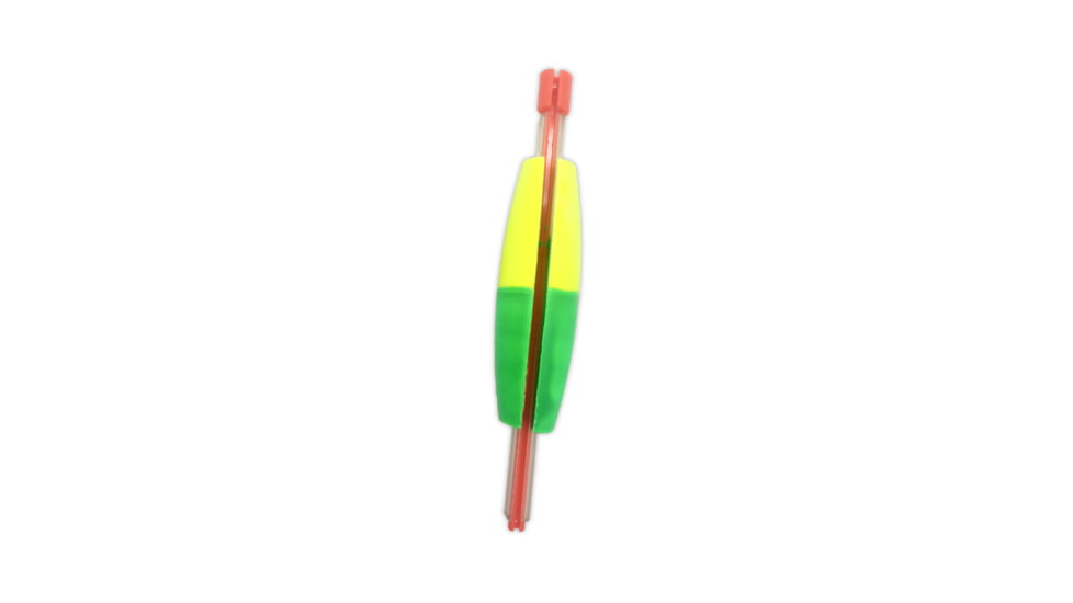 Mr. Crappie Twist On Tw Off Unweighted C 2in Yellow/Green 2 Pc, M0B-200YG