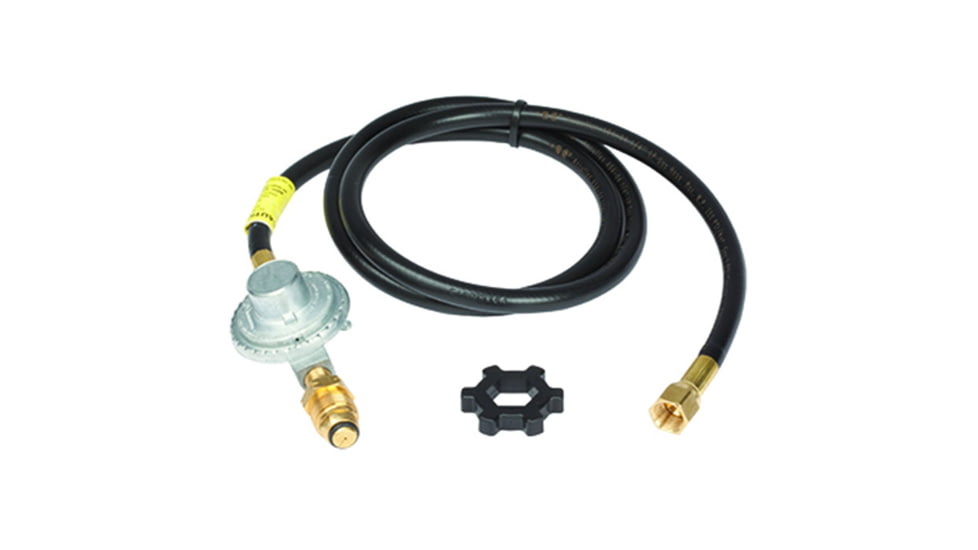 Mr. Heater 12ft Propane Hose and Regulator Assembly, Black, F273072