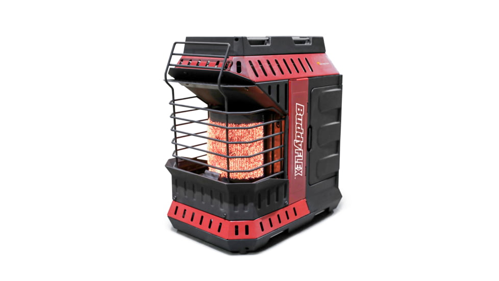 Mr. Heater 5,000 - 11,000 BTU Buddy FLEX Heater, Massachusetts/Canada Version, Red, F600200