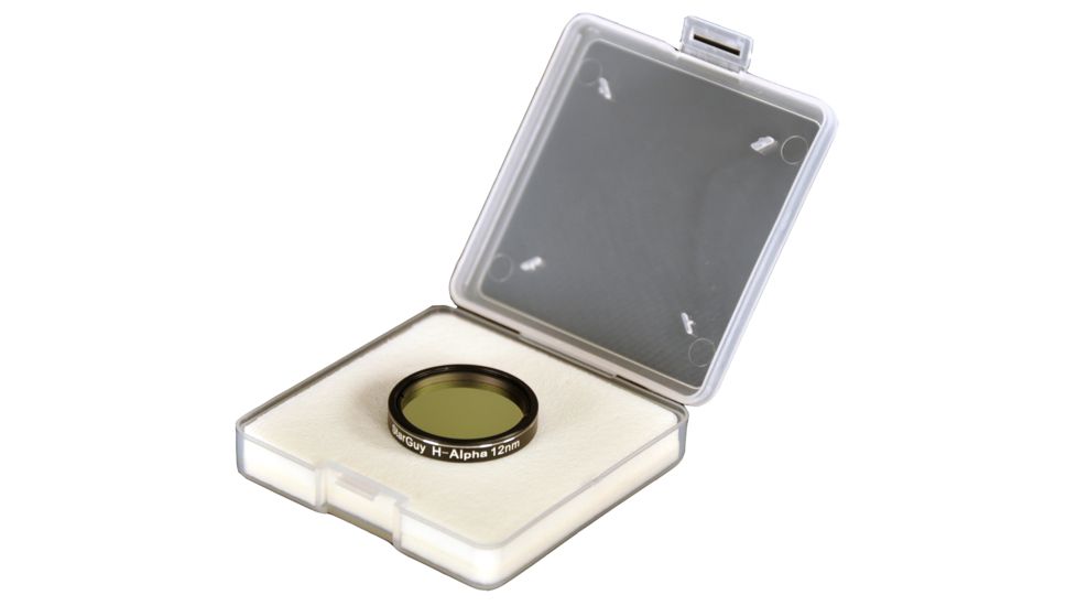 MrStarGuy StarGuy 1.25 in H-Alpha FWHM 12nm Filter, clear QHA12403Y