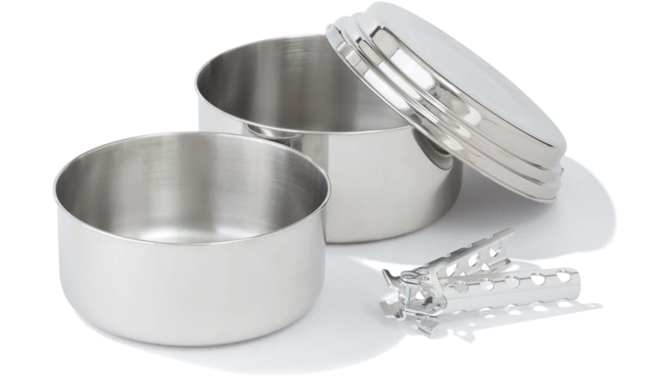 MSR Alpine 2 Pot Set, Stainless, 21720