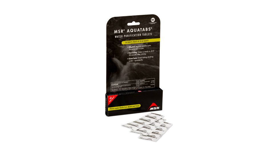 MSR Aquatabs - 12 Pack