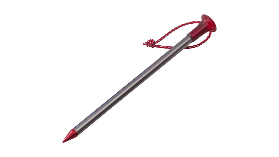 MSR Carbon Core Tent Stake, Silver, 2499