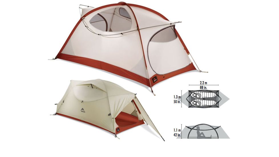 MSR Elbow Room 2 Tent - 2 Person, 3 Season