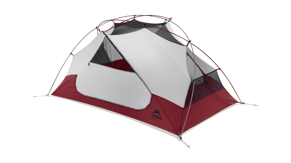MSR Elixir 2 Tent - 2 Person, 3 Season-Red