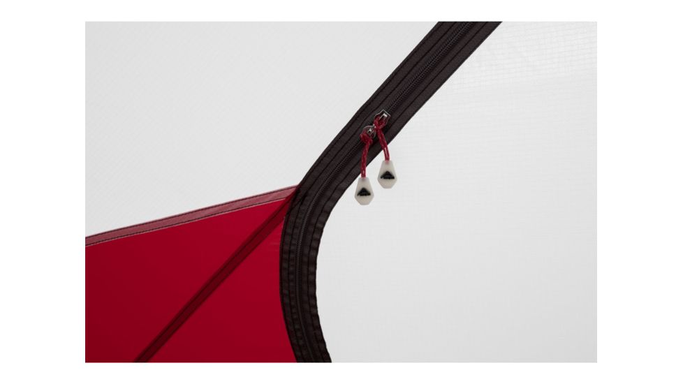 MSR Elixir Tent - 2 Person, 3 Season footprint included, White/Red, 10311