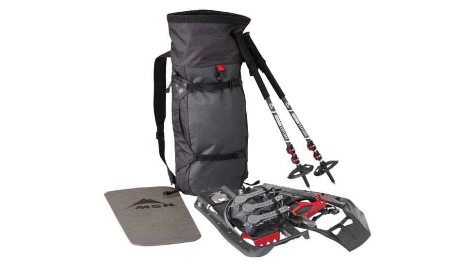 MSR Evo Ascent Snowshoe Kit, Stone Gray, 22 in, 11340
