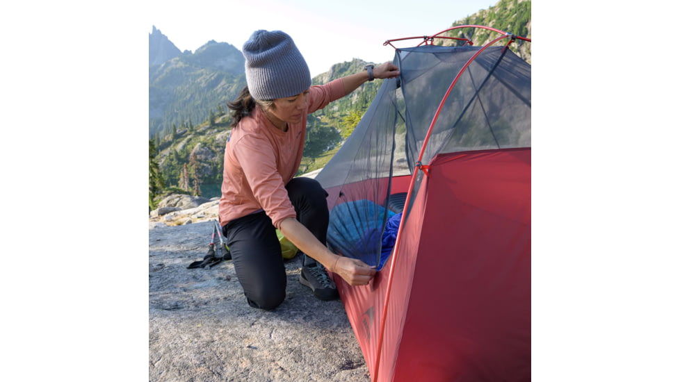 MSR FreeLite 3 Ultralight Backpacking Tent, 3-Person, Sahara, 11513