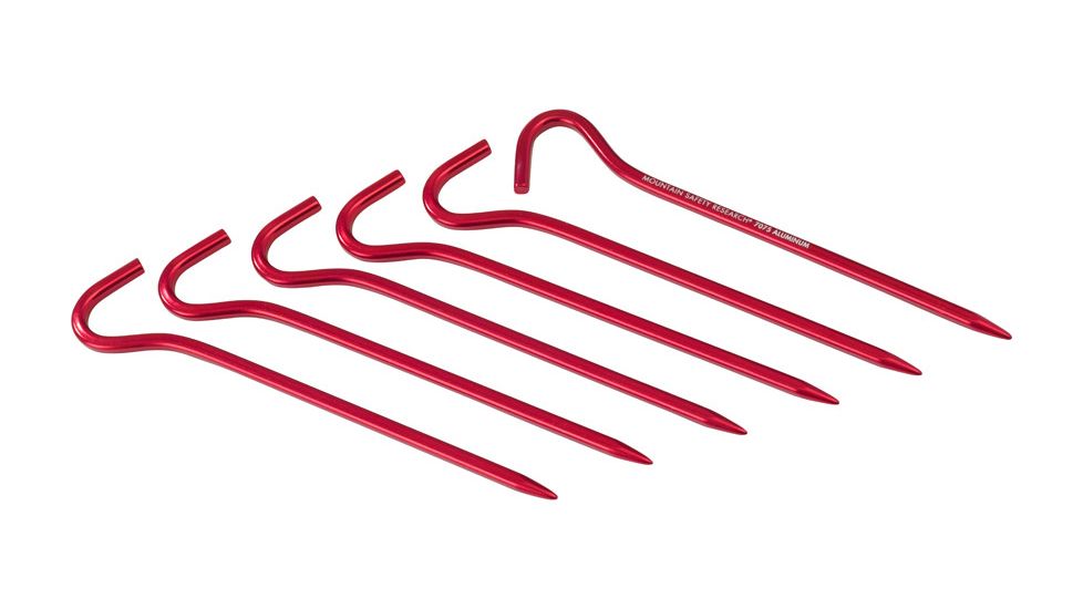 MSR Hook Stake, Red, 5812