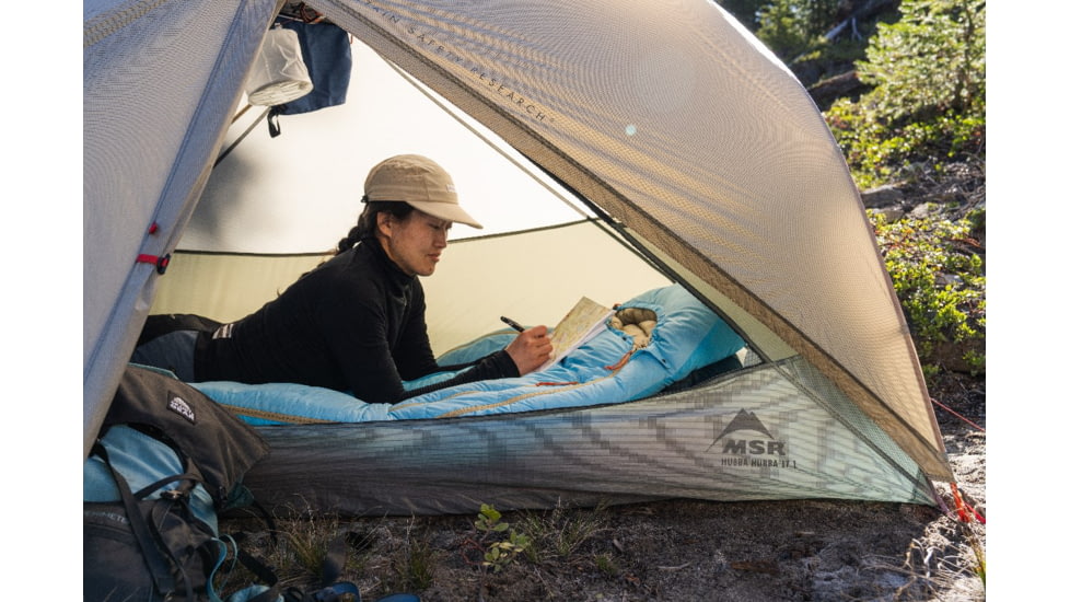 MSR Hubba Hubba LT 1P Tent, Sandstone, 1, 13936
