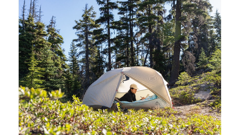 MSR Hubba Hubba LT 1P Tent, Sandstone, 1, 13936