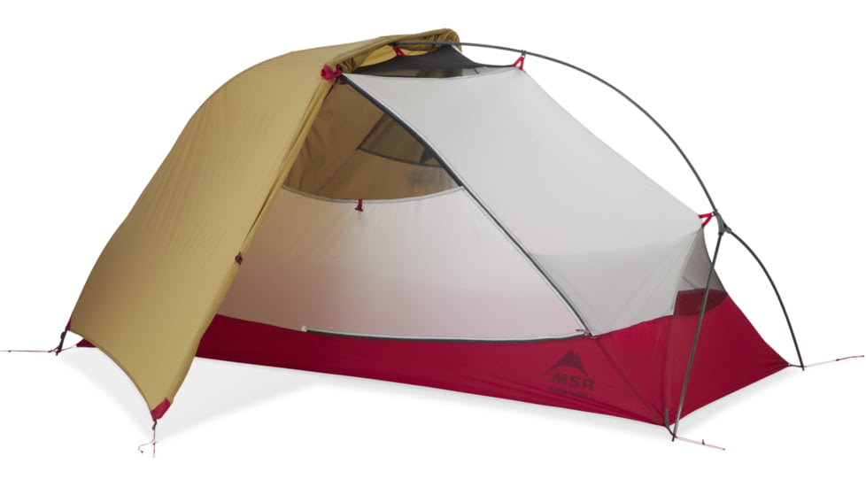 MSR Hubba NX Tent - 1 Person, 3 Season, Sahara, 11505