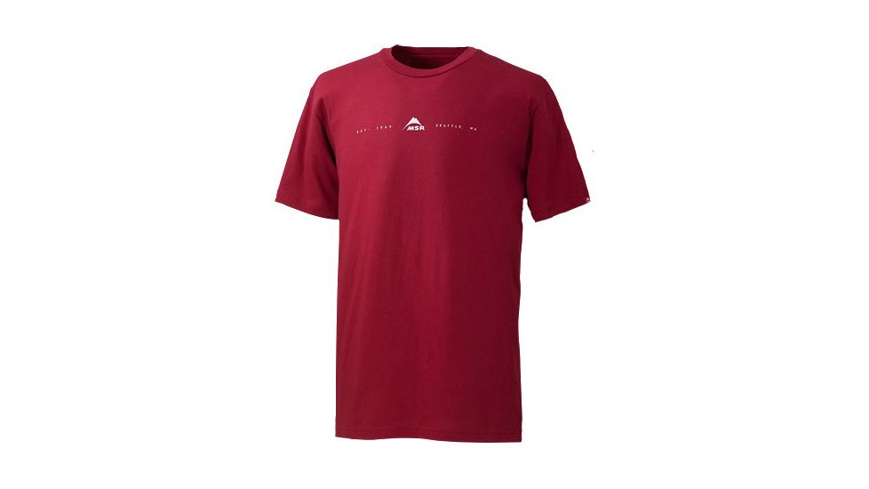 MSR Icon T-Shirt Clearance-Red-Large