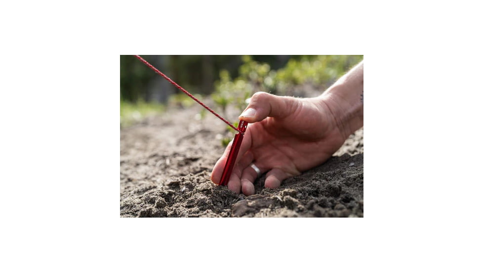 MSR Mini Groundhog Stakes - Pack of 6, One Size, 6621